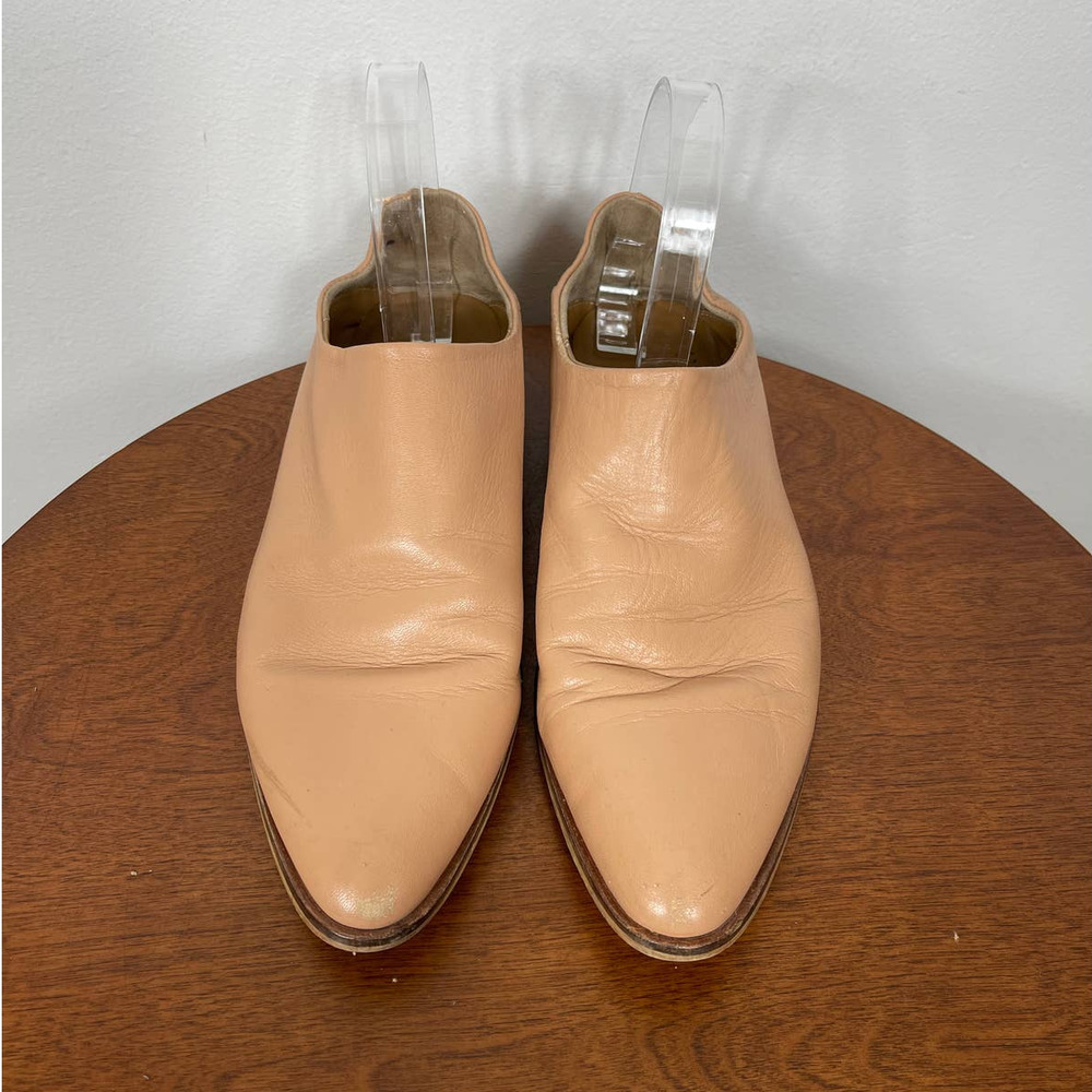 Everlane The Modern Babo Leather Flats in Blush Size 9